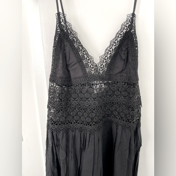 Charo Ruiz Cindy lace maxi cotton dress essentials collection NWT - Picture 16 of 16